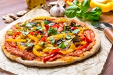 Pizza with Organic Vegetables