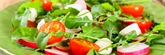 Mesclun Supreme Salad with Tomato & Mozzarella