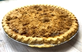 9" Peach Crumb Pie