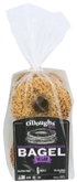 Odoughs Thins Sprouted Whole Grain Flax Bagels 10.6 Oz