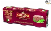 Callipo Light Tuna in Olive Oil 3pk (2.8oz)