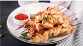 Lemon Rosemary Chicken Skewers