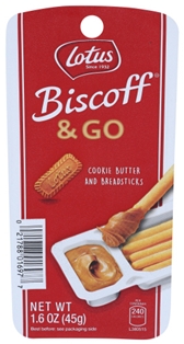 Lotus Biscoff & Go Cookie Butter and Breadsticks 1.6oz