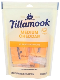 Tillamook Medium Cheddar  Snacks (7.5 oz)