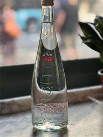 Evian Water Still Glass (11.2oz)