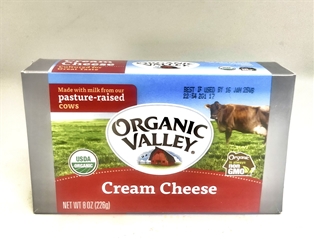 Organic Valley Cream Cheese Block (8Oz)