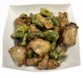 Roasted Asparagus & Sunchokes