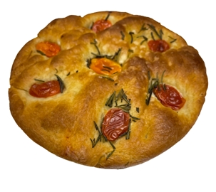 Round Tomato and Rosemary Focaccia (6")