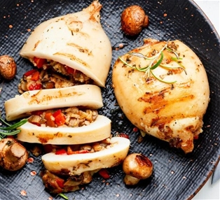 Oven Ready Stuffed Calamari