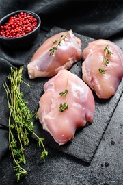 B&E Org Boneless&Skinlesschicken Thighs (Tray Pack)
