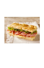 Ham & Swiss Half Sandwich Combo