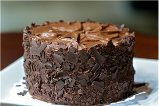 Chocolate Silk Cake 6"