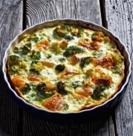 Quiche Broccoli & Cheddar 6"