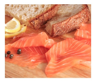 Certified Organic Smoked Irish Salmon 4Oz