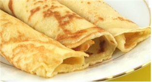 Crepes Blueberry & Cheese (6Pc)