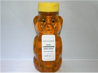 A&V Local Clover Blossom Honey Bear