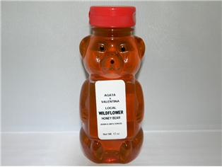 A&V Local Wildflower Honey Bear