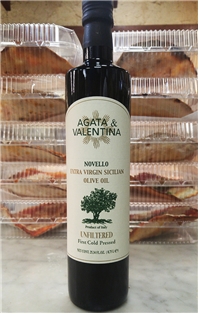 A&V Sicilian Novello Extra Virgin Olive Oil (25oz)