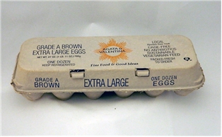 A&V Natural Cage Free Extra Large Brown Eggs (1doz)