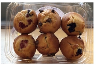 Homemade Mini Muffin 6 Pack