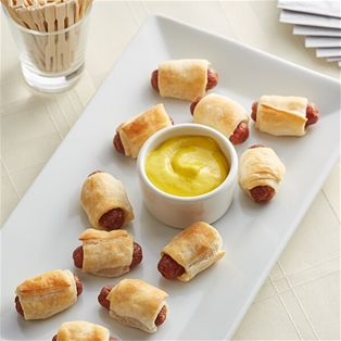 A&V Beef Franks In Pastry
