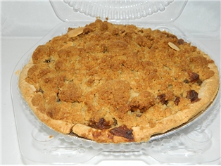 6" Apple Butter Crumb Pie