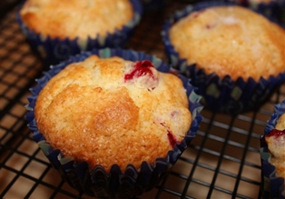 Homemade Mini Cranberry Corn Muffin (6pk)