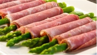 Asparagus & Prosciutto Platter