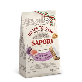 Sapori Mini Fig & Walnut Panforte (126G)