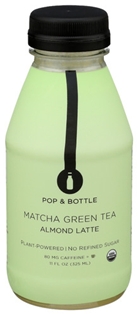 Pop & Bottle Matcha Green Tea Almond Latte (11oz)