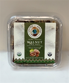 United with Earth Org Walnut Date Roll  (12oz )