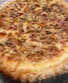 Vegetable & Fontina Quiche 6"
